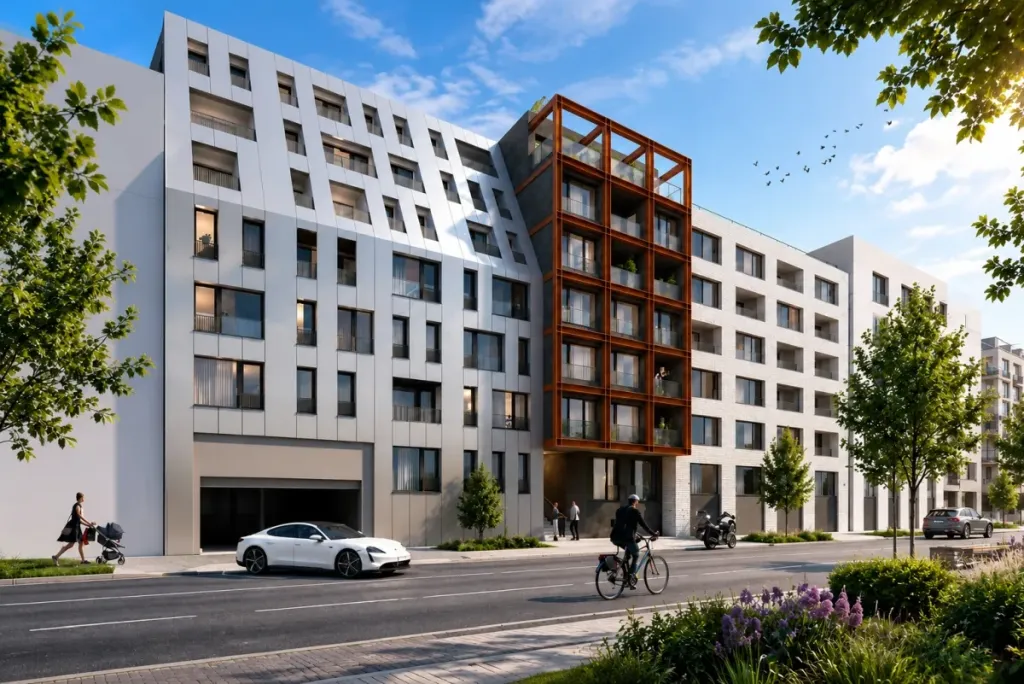 MiDO Harfa: Nový projekt od Metrostav Development (Foto: Metrostav)