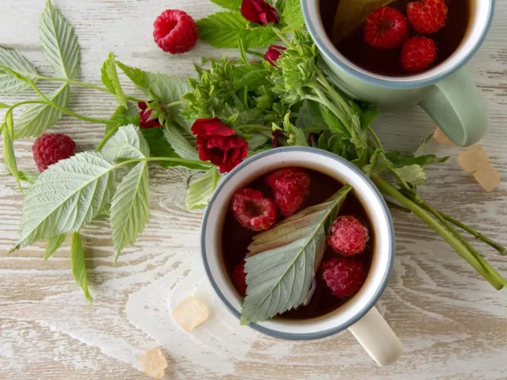Malinový čaj (Foto: Shutterstock.com)