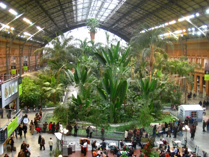 Nádraží Atocha v Madridu (Foto: Wikipedia.org)