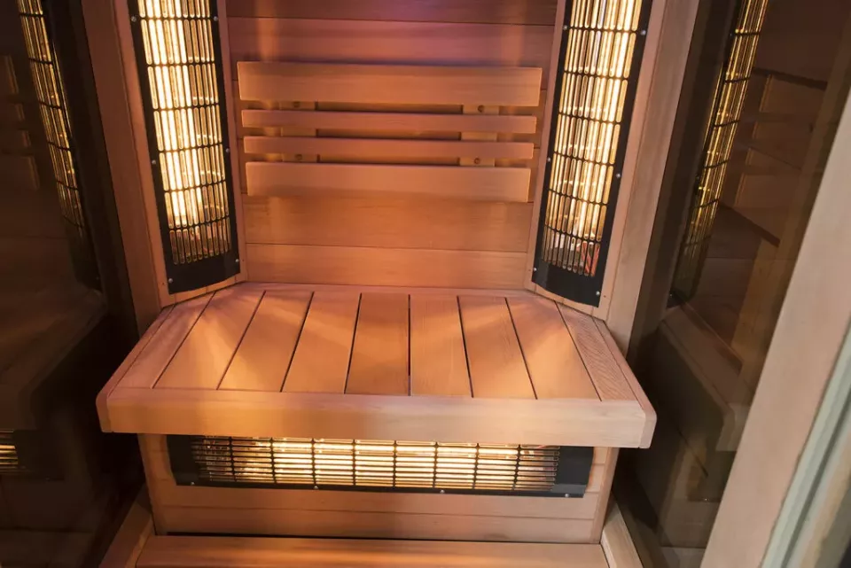 Infrasauna na míru: Přizpůsobí se vašemu prostoru (Foto: Saunasystem)